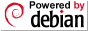 Powered by Debian